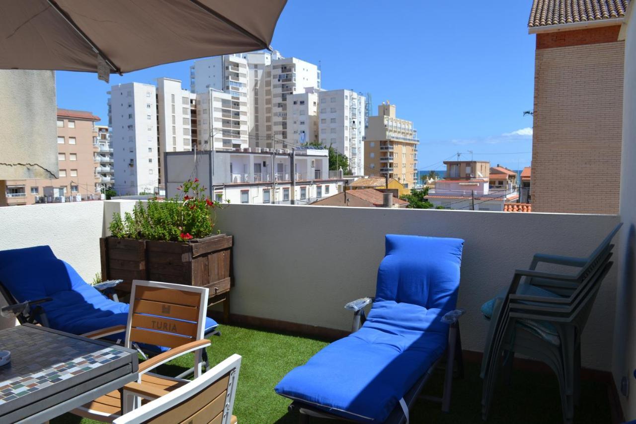 Triplex A 200 Metros De La Playa Apartman Gandía Kültér fotó